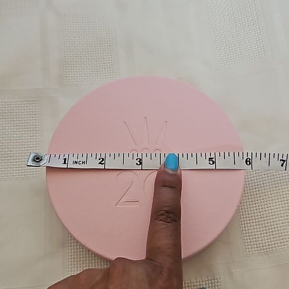 Pandora Authentic 20th Edition Charms & Bracelet Round Jewelry Box Pink - Picture 6 of 16